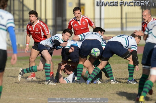 2014-11-02 CUS PoliMi Rugby-ASRugby Milano 0185